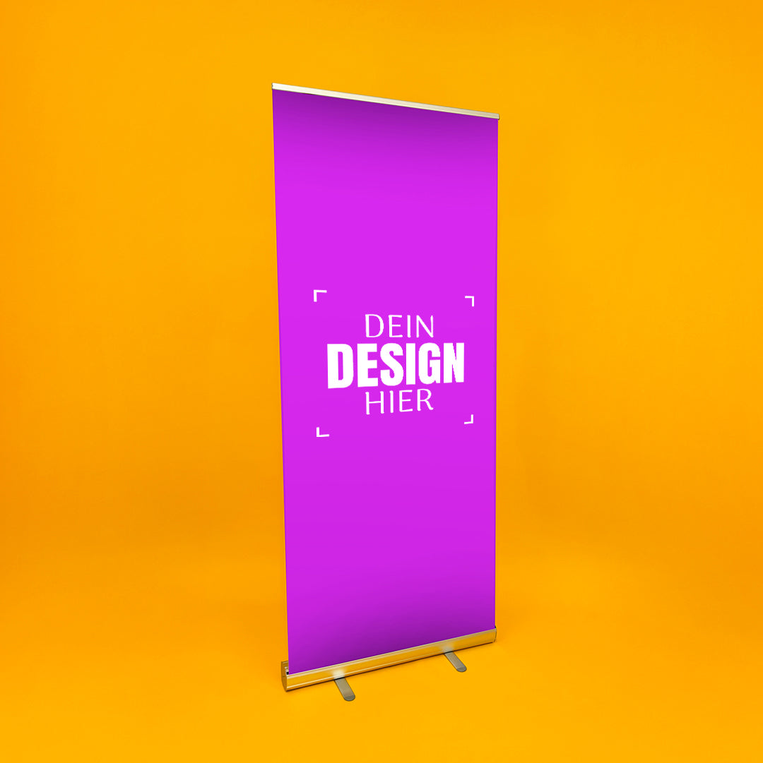 Roll-Up Banner individuell gestalten für Event