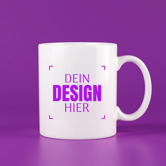 Personalisierte Tasse – mit Foto, Name oder Logo